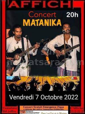 Matanika Showcase Affiche Resto Bar Toamasina