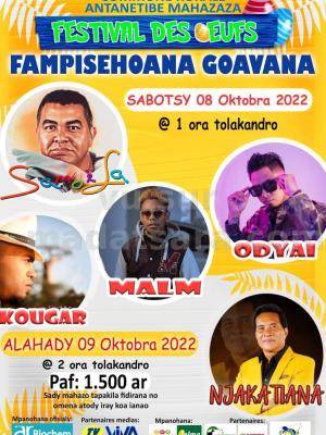 Samoela, Odyai, Malm Martiora, Thiera Kougar, Njakatiana Festival Commune Rurale antanetibe Mahazaza
