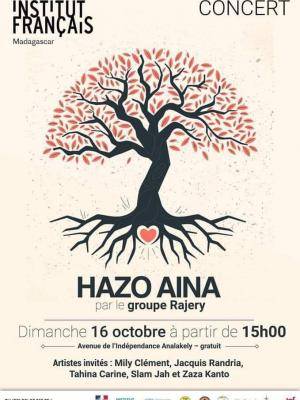 Hazo Aina - Groupe Rajery Concert IFM - Institut Français de Madagascar