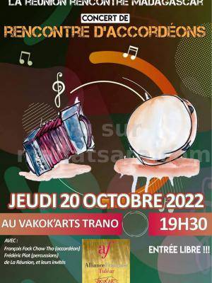 Rencontre d'accordéons  Concert Vakok'Arts Trano Toliary