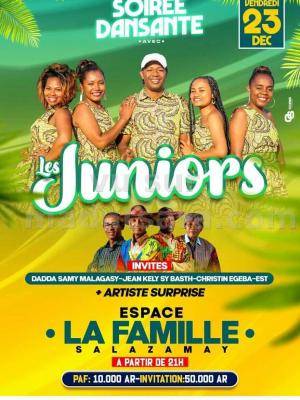 Les juniors Concert Espace La Famille Salazamay
