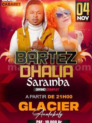 Dhalia saramba, Bartez Showcase Le Glacier Analakely