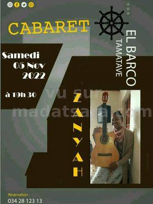 Zanyah Cabaret El Barco Toamasina