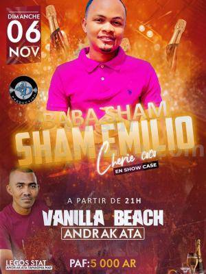 Sham Emilio Showcase Vanilla Beach Andrakata