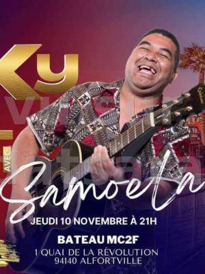 Samoela, Ony, Nini Kolibera Concert Bateau mc2f Alfortville