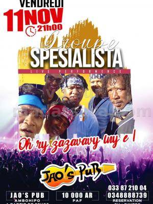 Spesialista Concert JAO'S PUB