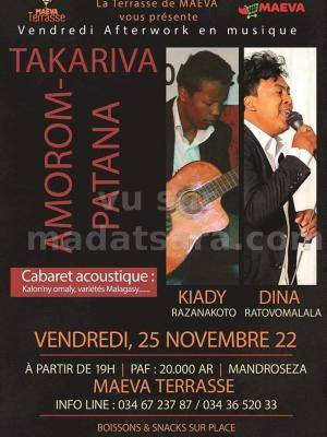 Kiady Razanakoto, Dina Ratovomalala Concert Maeva Terrasse Mandroseza