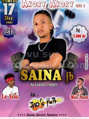 SainaJB Showcase JAO'S PUB