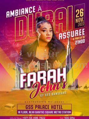 Farah John's Showcase Gss Palace Hotel Dubai