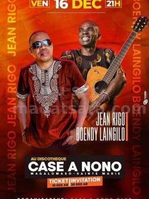 Boendy, Jean rigo Showcase Discothèque Case A Nono Sainte-Marie