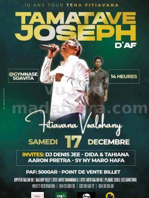 Joseph d'AF Concert Gymnase Soavita Toamasina