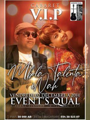 Inah, Mbola Talenta Cabaret Event's Qual Miadana alasora