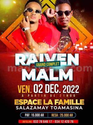 Malm Martiora, Raiven Jack's Showcase Espace La Famille Salazamay