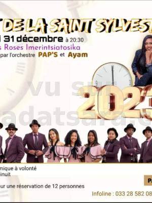 Ayam, Pap's Diner/Soirée dansant(e) Palais des Roses Imerintsiatosika