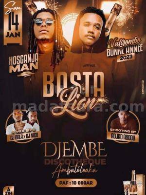 Basta Lion, Hosganja Man Showcase Djembe Discothèque Ambatoloaka Nosy Be - Madagasikara
