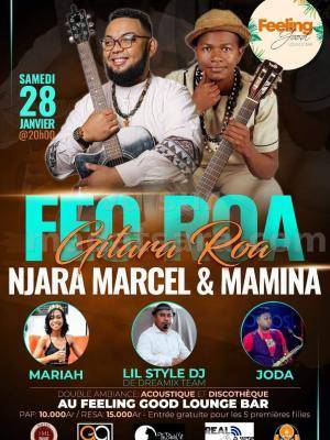 Njara Marcel, Mamina Concert Feeling Good Vatofotsy Lounge bar Antsirabe