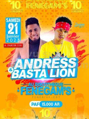 Andress, Basta Lion Showcase Fenegam's Fenerive Est Madagasikara