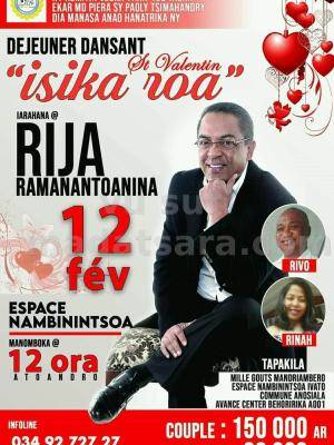 Rija ramanantoanina Concert Espace Nambinintsoa Talatamaty