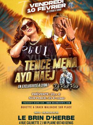 Tence Mena, Ayo Naej Showcase Restaurant Le Brin d'Herbe