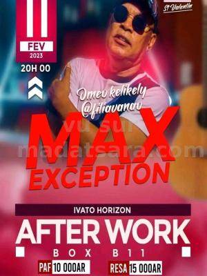 Max exception Showcase After Work Ivatoko