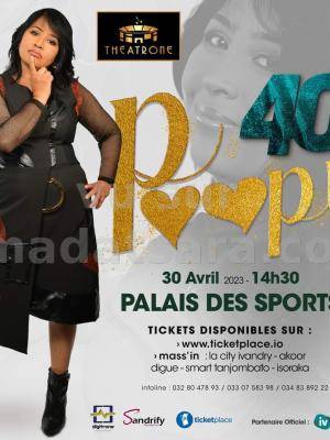 Poopy Concert Palais des Sports Mahamasina