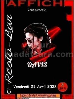 Davis Concert Affiche Resto Bar Toamasina