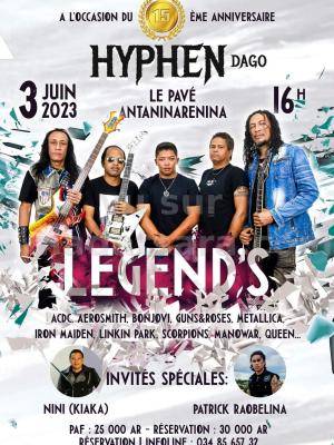 Hyphen Dago Legend's Concert Le Pave Club Antaninarenina