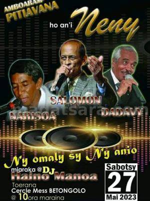 Amboaram-pitiavana hoan'i neny Salomon, Narisoa, Dadavy  Cercle Mess de Betongolo