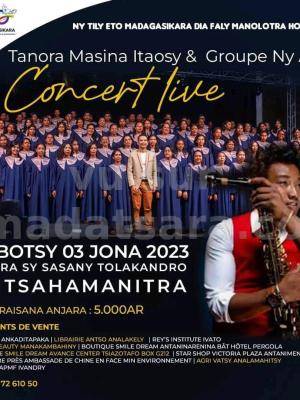 Tanora Masina Itaosy, Ny Avo Concert Antsahamanitra