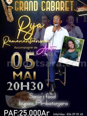 Rija ramanantoanina Concert Sania's Food