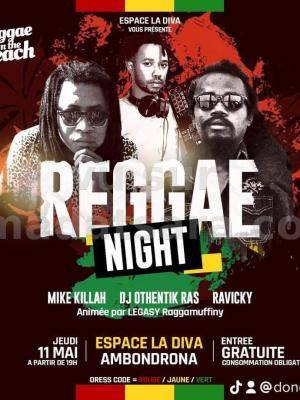 Reggae night  Showcase Espace La Diva