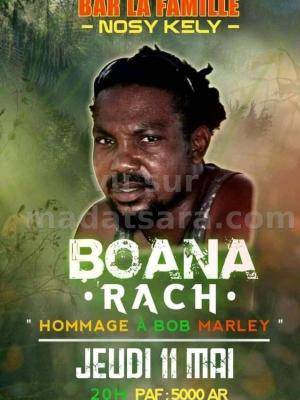 Boana Rach Showcase Bar La Famille Nosy Kely