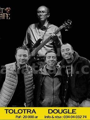 Ony, Tolotra, Nary, Dougle Concert Piment Café Behoririka