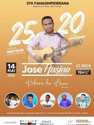 José (Tarika Hasina) Concert CCESCA Antanimena