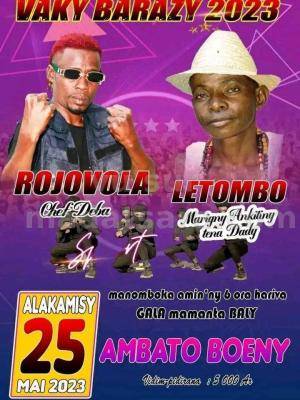 Letombo, Rojovola Soa Natao Showcase  Ambato Boeny