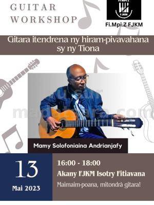 Guitar workshop Mamy Solofoniaina Andrianjafy  FJKM Isotry Fitiavana