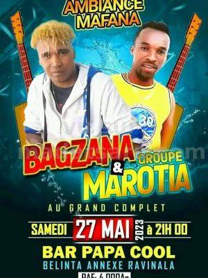 Bagzana, Marotia Showcase Bar Papa Cool