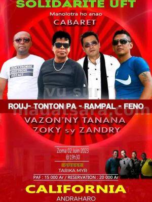 Tonton Pa, Rampal, Feno, Rouj Cabaret California Andraharo