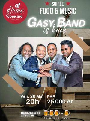 Gasy Band Concert Home Cooking By-Pass