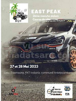 East peak slalom 2eme manche course de cote  Sport / Rallye