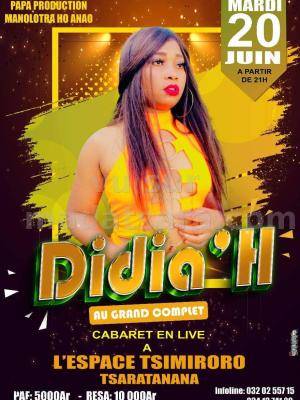 Didiah Cabaret Espace tsimiroro Tsaratanana
