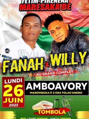Fanah, Willy Showcase  Amboavory
