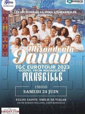 TGC (Tana Gospel Choir) Concert Eglise Saint-Emilie de Vialar Marseille