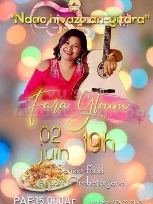 Fara Gloum Concert Sania's Food