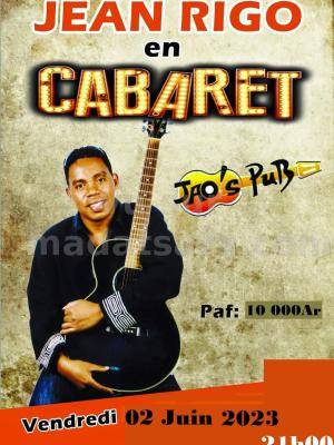 Jean rigo Cabaret JAO'S PUB