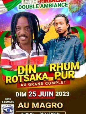 Din rotsaka, Rhum Pur Showcase Espace Magro Sambava