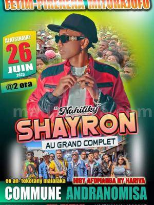 Shayron Showcase Commune Andranomisa