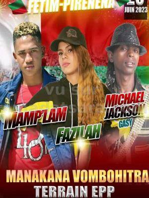 Fazilah, Mamp'Lam, Mickael Jackson gasy Showcase EPP Manakana ohimbotra