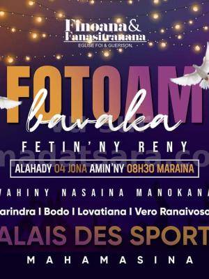 Fotoam-bavaka fetin'ny reny   Palais des Sports Mahamasina