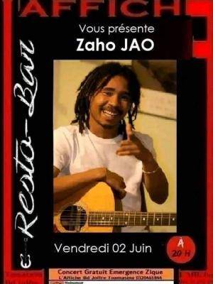 Lucas Jaojoby Concert Affiche Resto Bar Toamasina